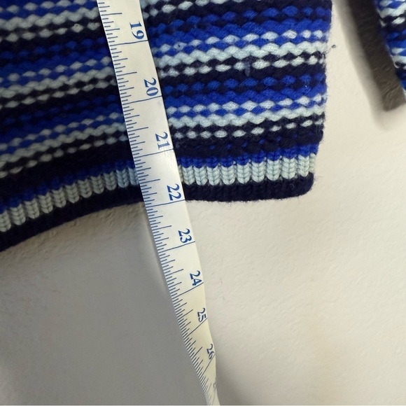 VINTAGE 70’S ABRAHAM & STRAUS INDIAN - BLUE MULTI - Sweater wool - Picture 6 of 6